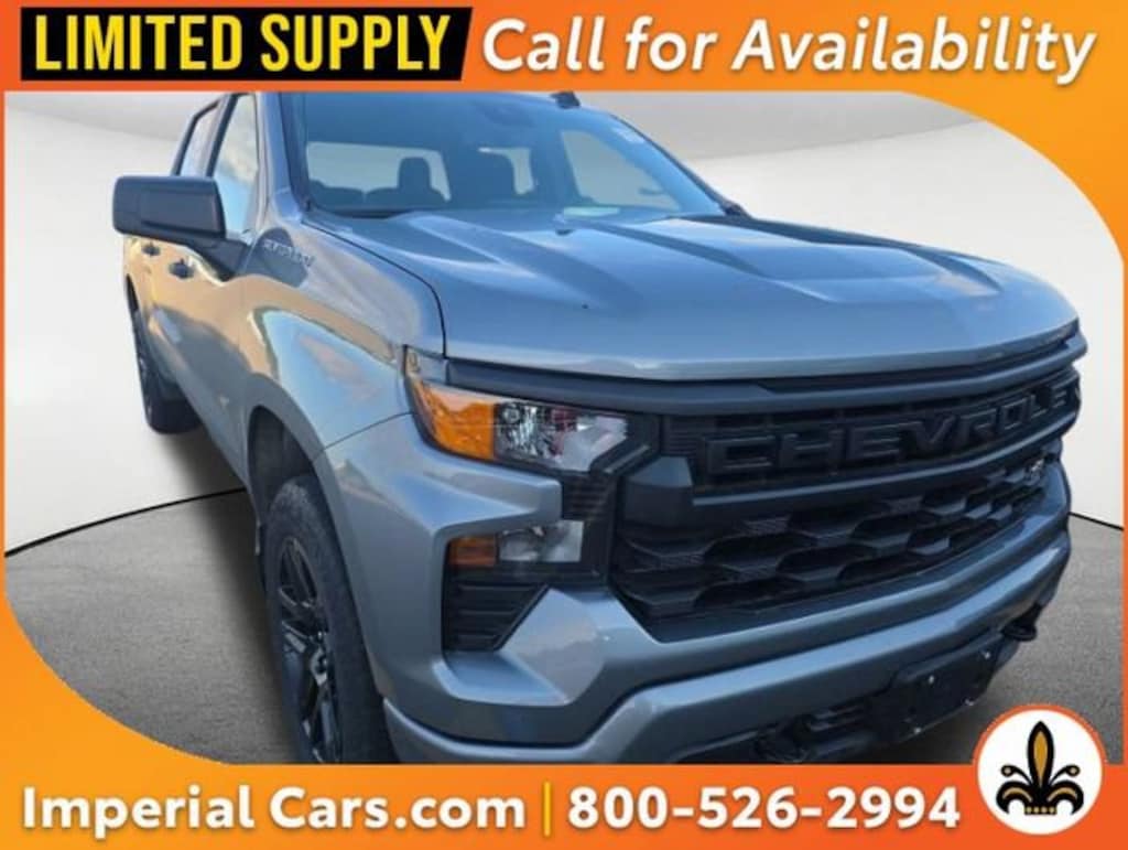 Used 2023 Chevrolet Silverado 1500 Custom Truck Crew Cab