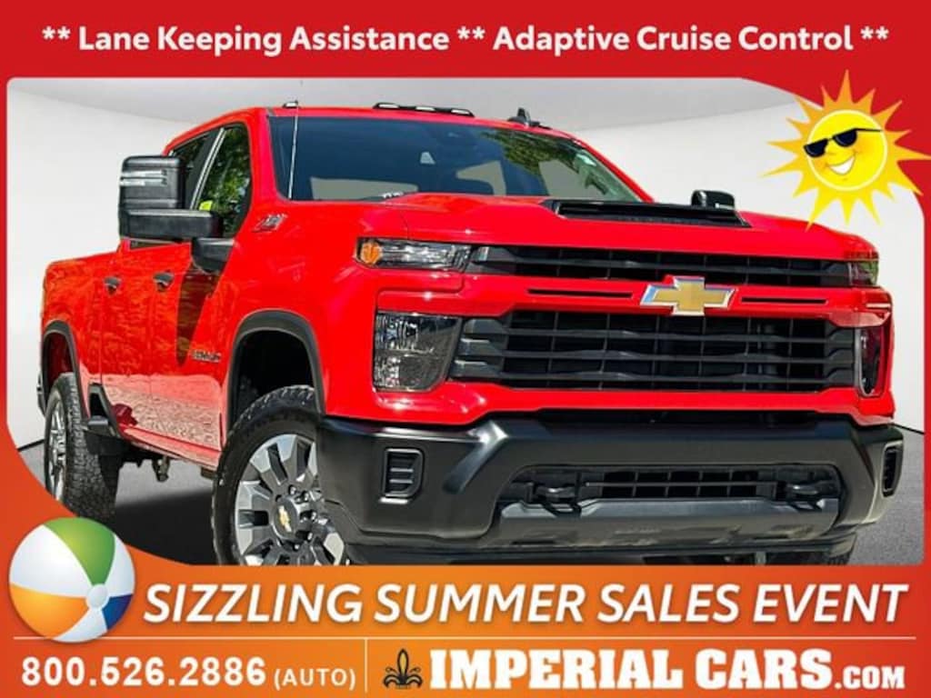 Used 2024 Chevrolet Silverado 2500 HD Custom Truck Crew Cab