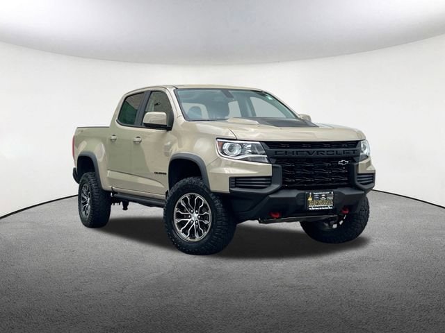 Used 2021 Chevrolet Colorado ZR2 with VIN 1GCGTEEN7M1192086 for sale in Mendon, MA