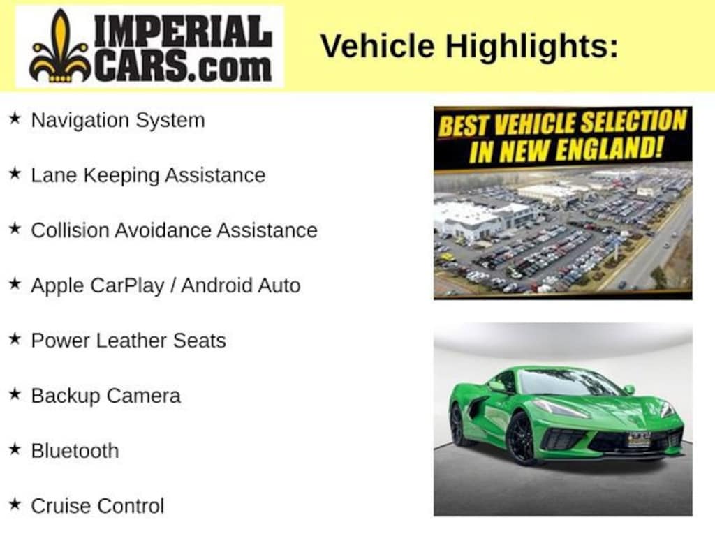 Used 2026 Chevrolet Corvette Stingray 1LT Performance