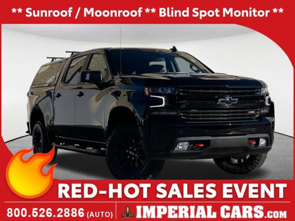 Used 2022 Chevrolet Silverado 1500 LTD LT Trail Boss Truck Crew Cab