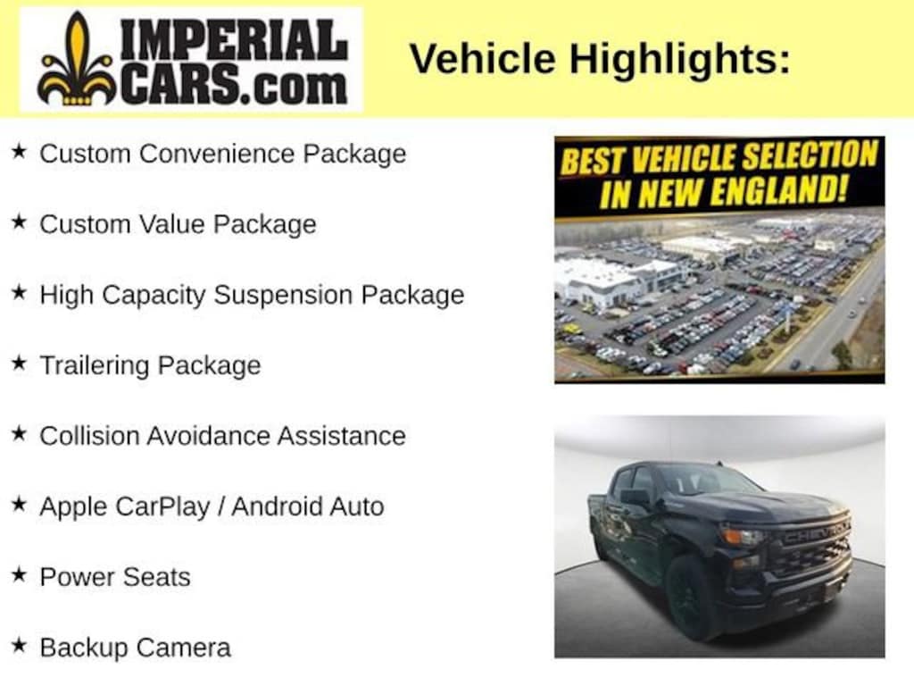 Used 2022 Chevrolet Silverado 1500 Custom Truck Crew Cab