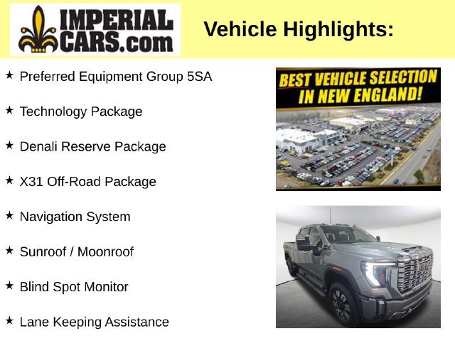 Used 2025 GMC Sierra 2500 HD Denali Truck Crew Cab