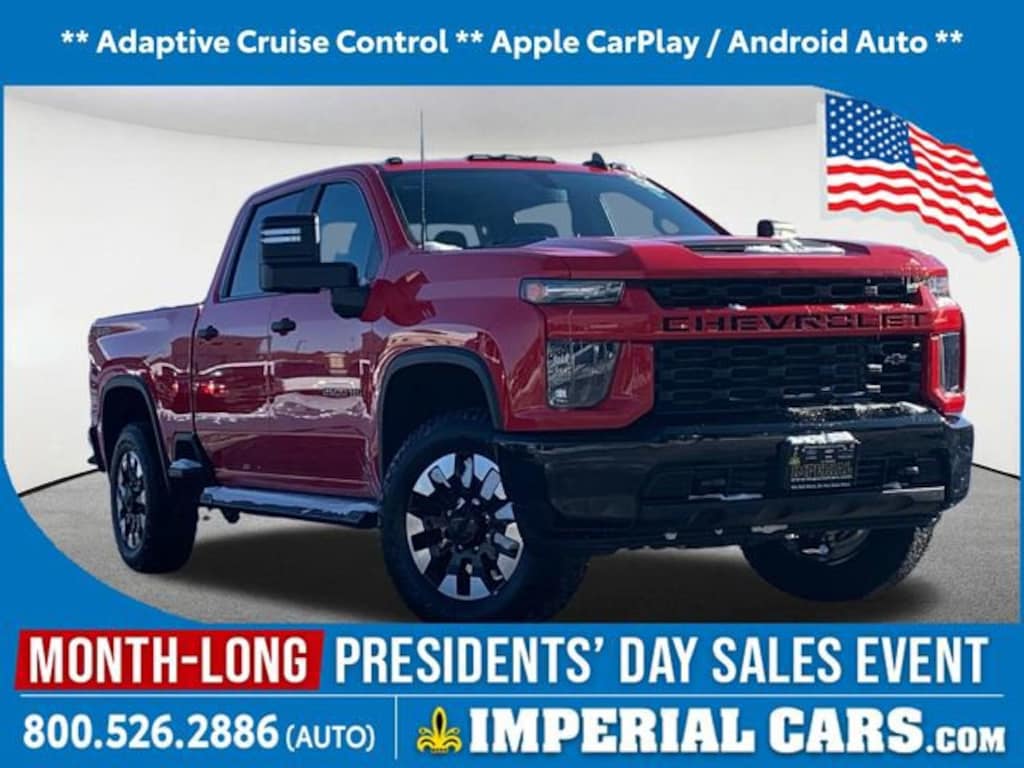 Used 2020 Chevrolet Silverado 2500 HD Custom Truck Crew Cab