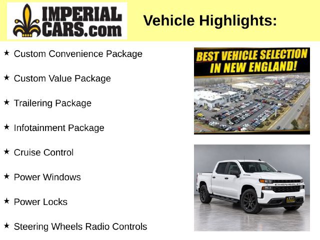 Used 2022 Chevrolet Silverado 1500 LTD Custom Truck Crew Cab