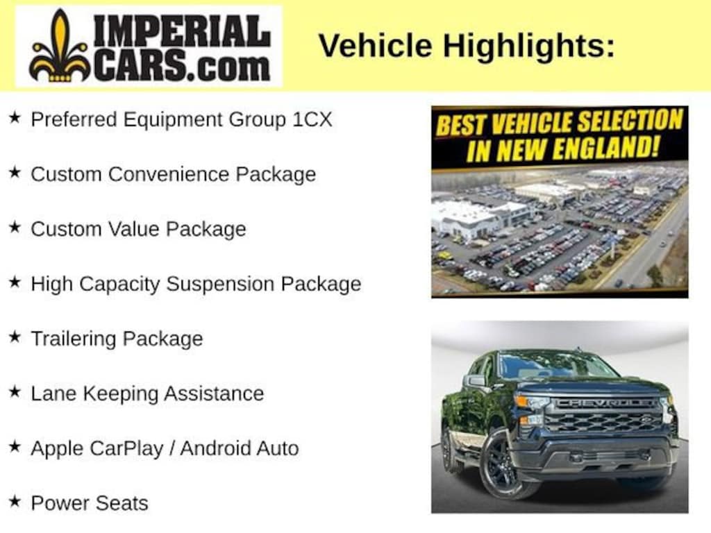 Used 2024 Chevrolet Silverado 1500 Custom Truck