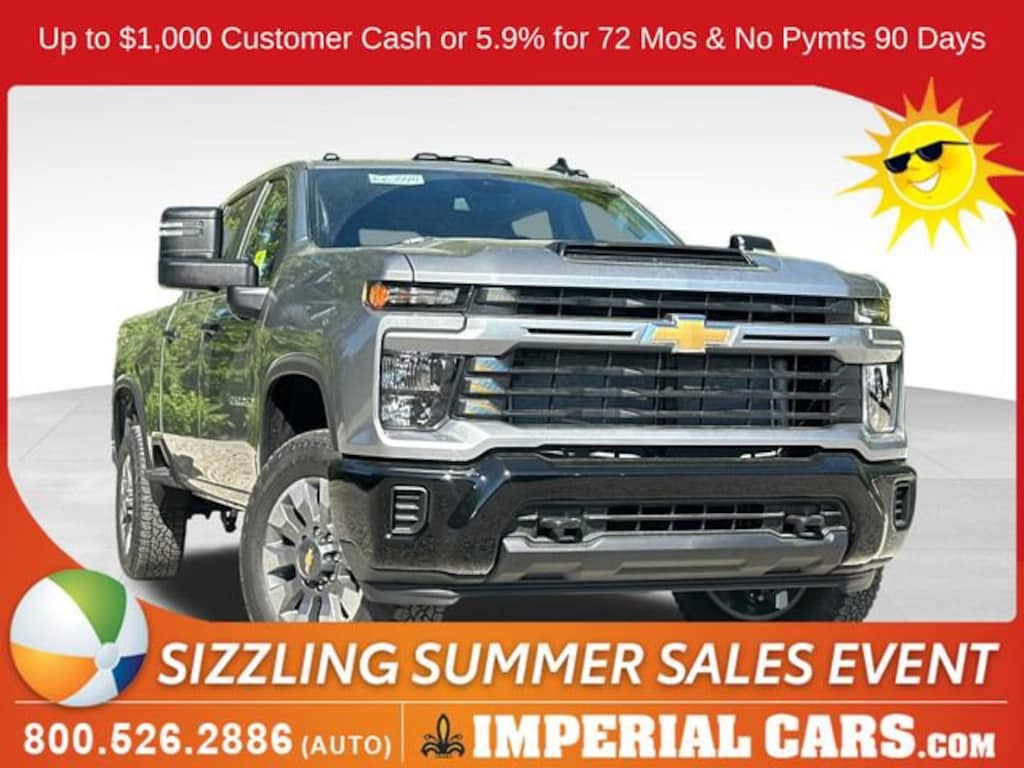 New 2026 Chevrolet Silverado 2500 HD Custom Truck