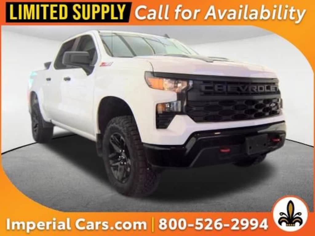 Used 2025 Chevrolet Silverado 1500 Custom Trail Boss Truck Crew Cab
