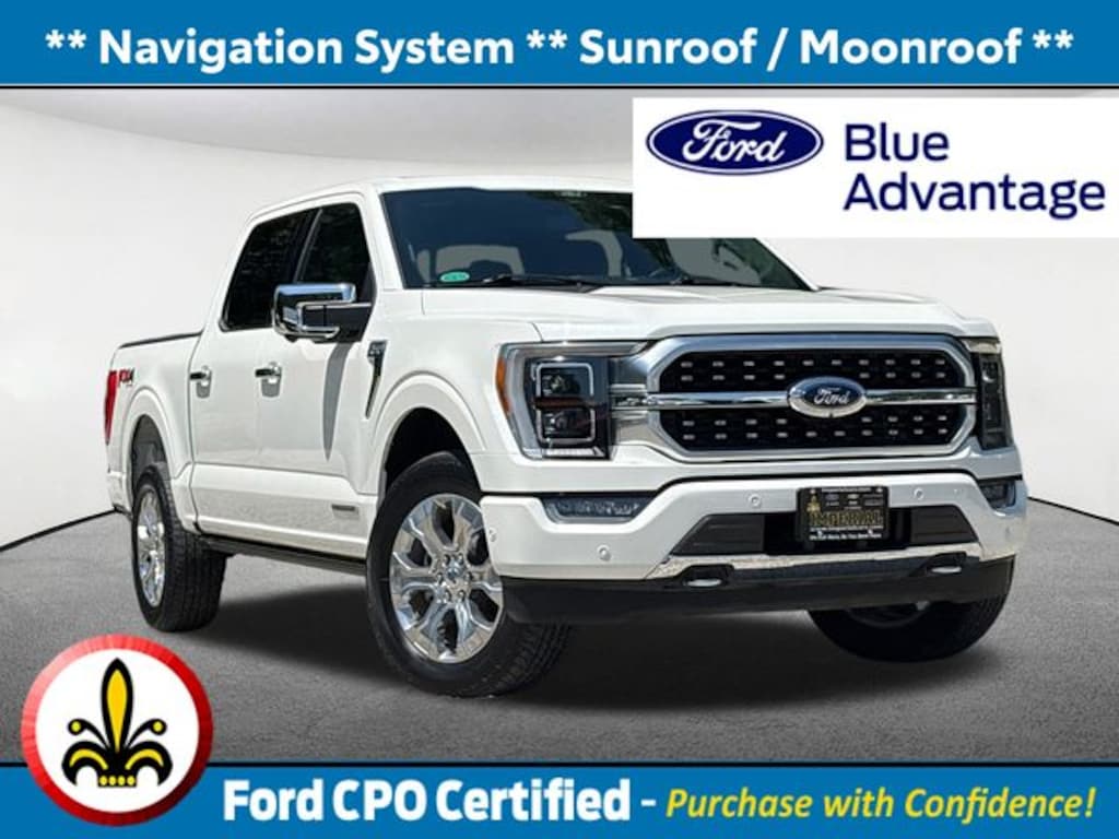 Certified 2022 Ford F-150 Platinum Truck SuperCrew Cab