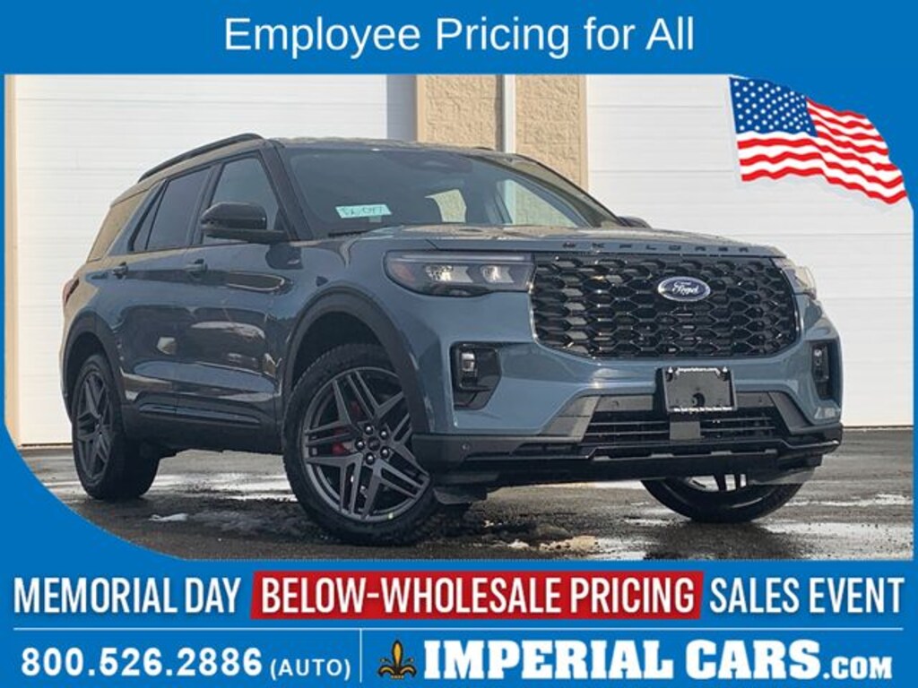 New 2026 Ford Explorer ST-Line SUV