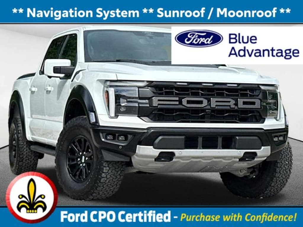 Certified 2025 Ford F-150 Raptor Truck SuperCrew Cab
