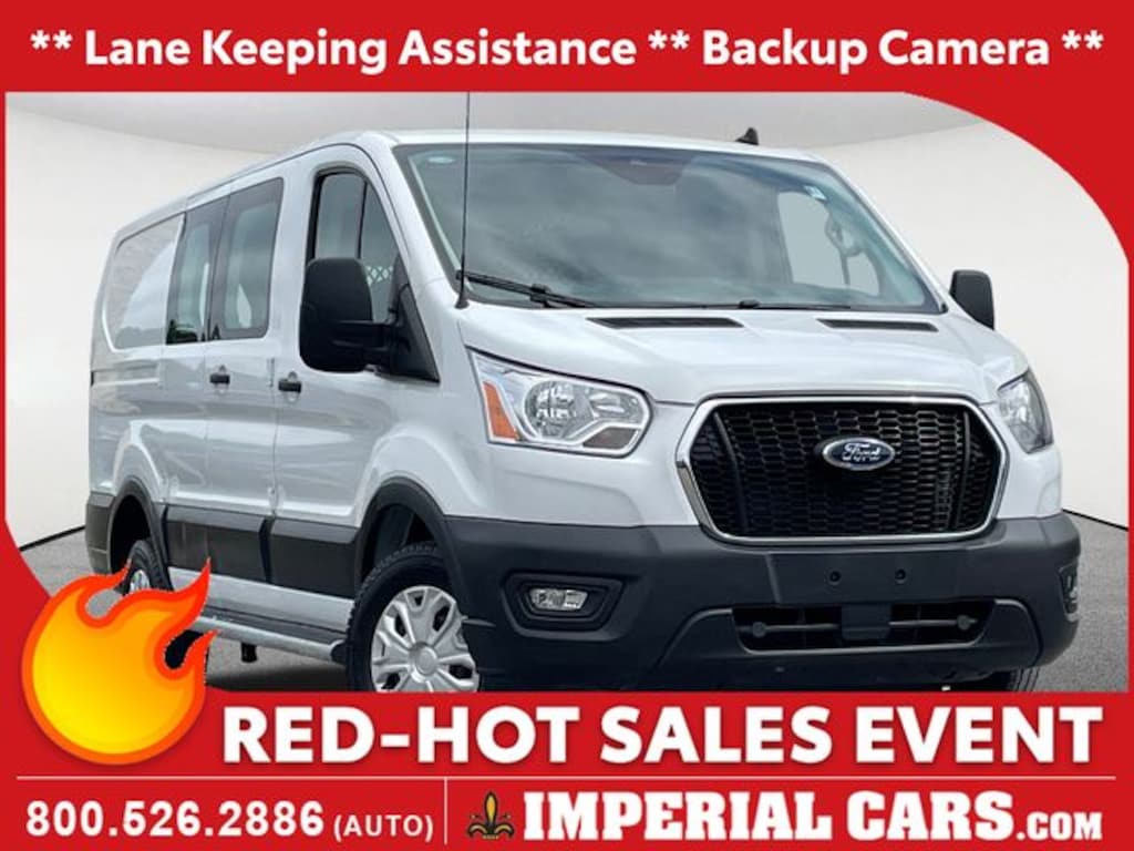 Certified 2023 Ford Transit-250 Cargo Base Van Low Roof Van