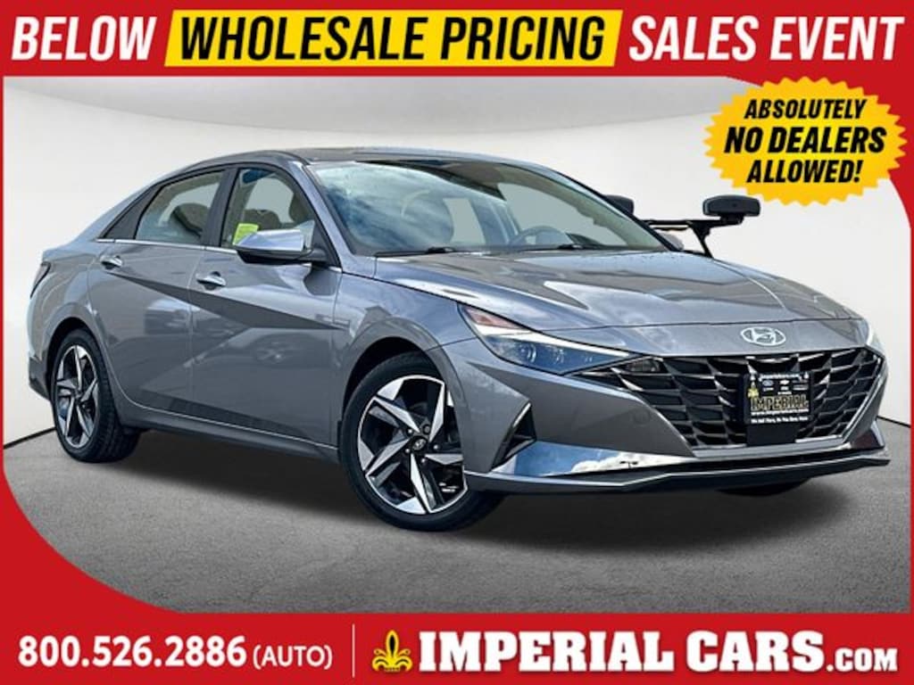 Used 2021 Hyundai Elantra HEV Limited Sedan