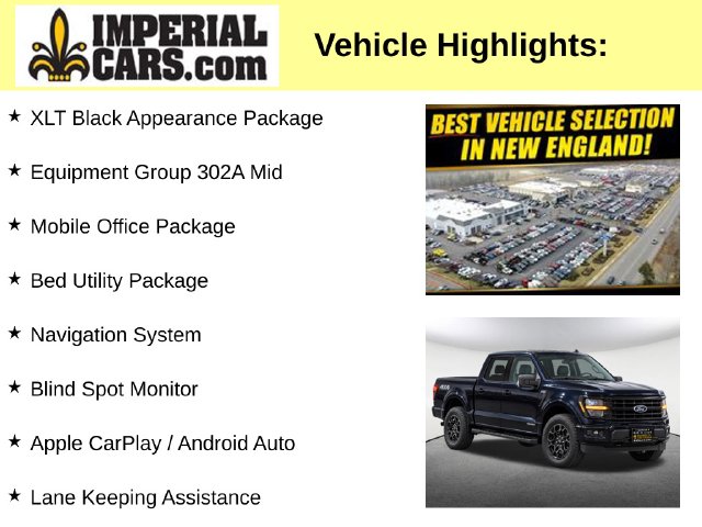 Used 2024 Ford F-150 XLT Truck SuperCrew Cab