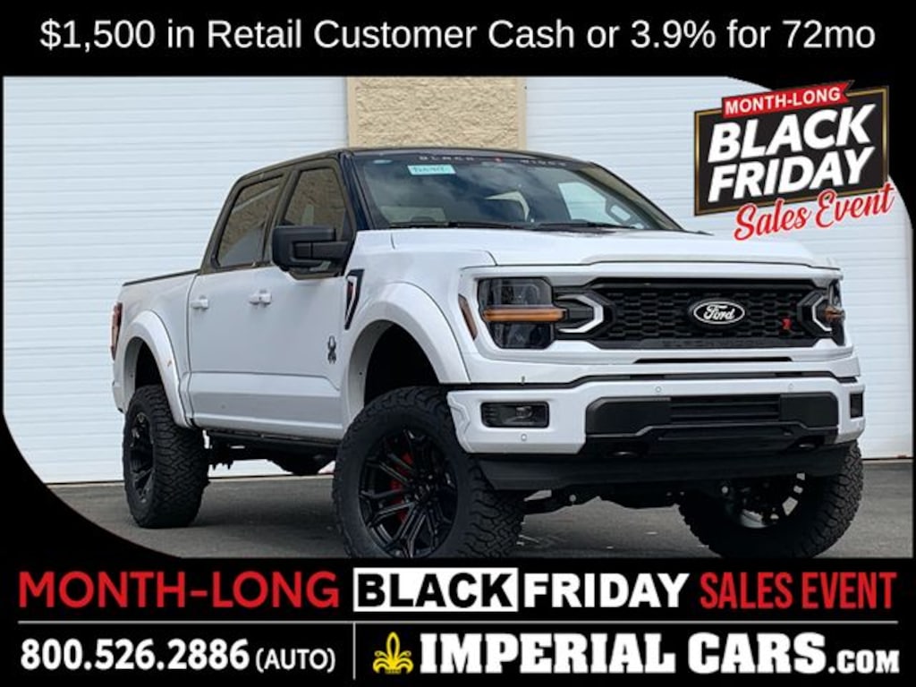 New 2025 Ford F-150 XLT With Black Widow Upfit Kit Truck