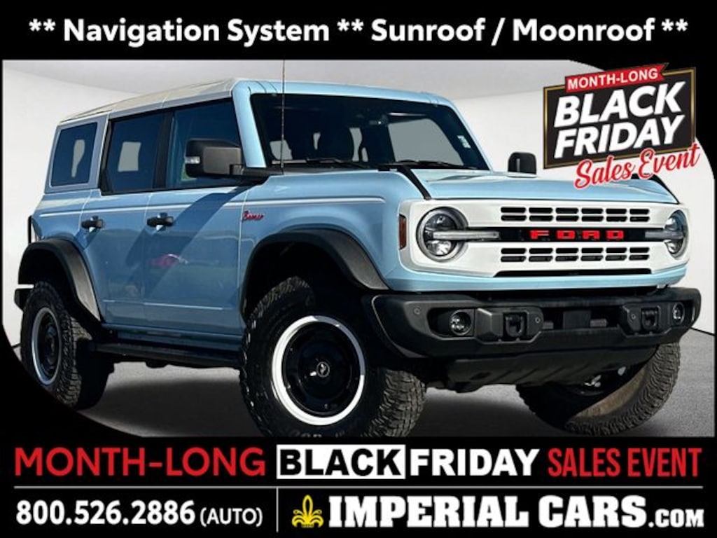 Certified 2023 Ford Bronco Heritage Limited Edition SUV