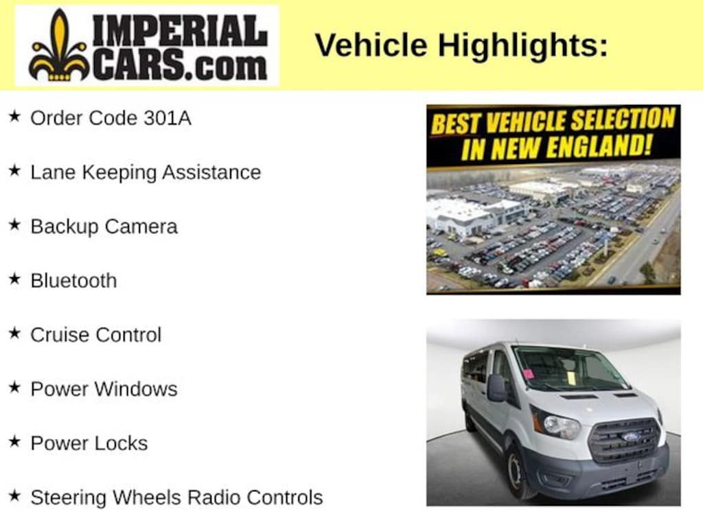 Used 2020 Ford Transit-350 Passenger XL Wagon Low Roof Van