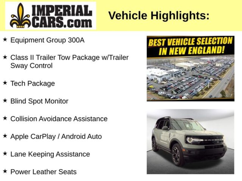 Used 2023 Ford Bronco Sport Outer Banks SUV