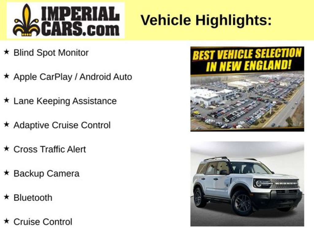 Certified 2025 Ford Bronco Sport Big Bend SUV