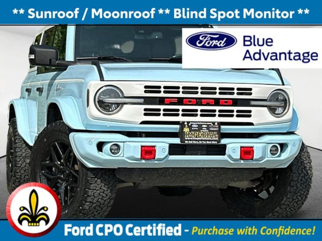 Certified 2023 Ford Bronco Heritage Limited Edition SUV