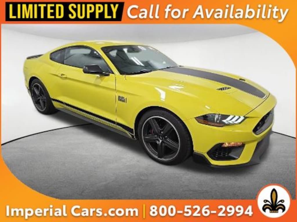 Used 2021 Ford Mustang Mach 1 Coupe