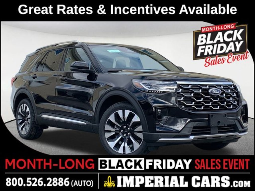 New 2026 Ford Explorer Platinum SUV