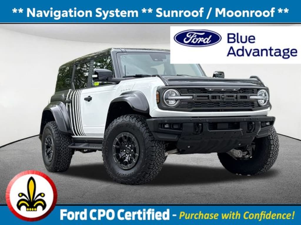 Certified 2024 Ford Bronco Raptor SUV