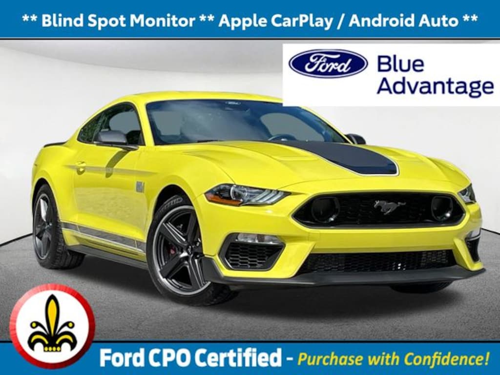 Certified 2021 Ford Mustang Mach 1 Coupe