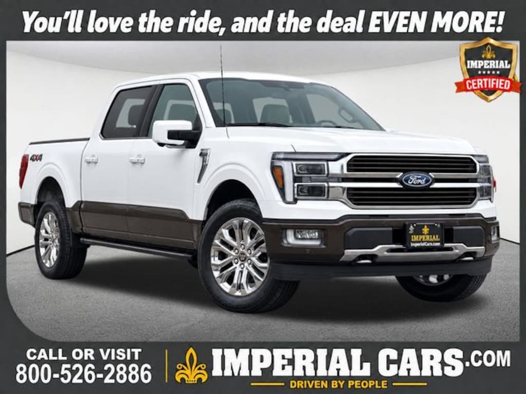 Certified 2024 Ford F-150 King Ranch Truck SuperCrew Cab