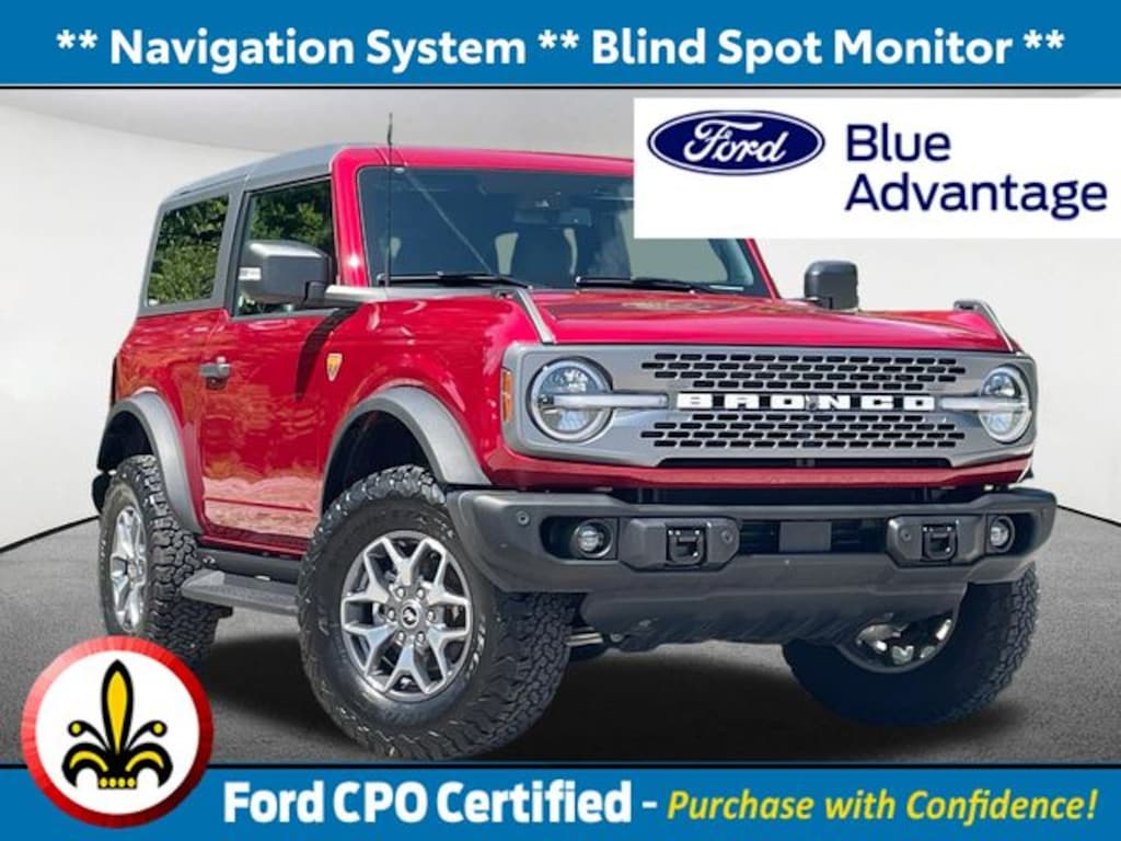 Certified 2025 Ford Bronco Badlands SUV