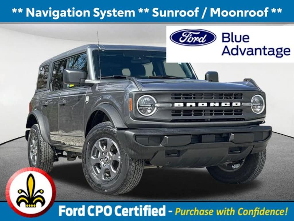 Certified 2025 Ford Bronco Big Bend SUV