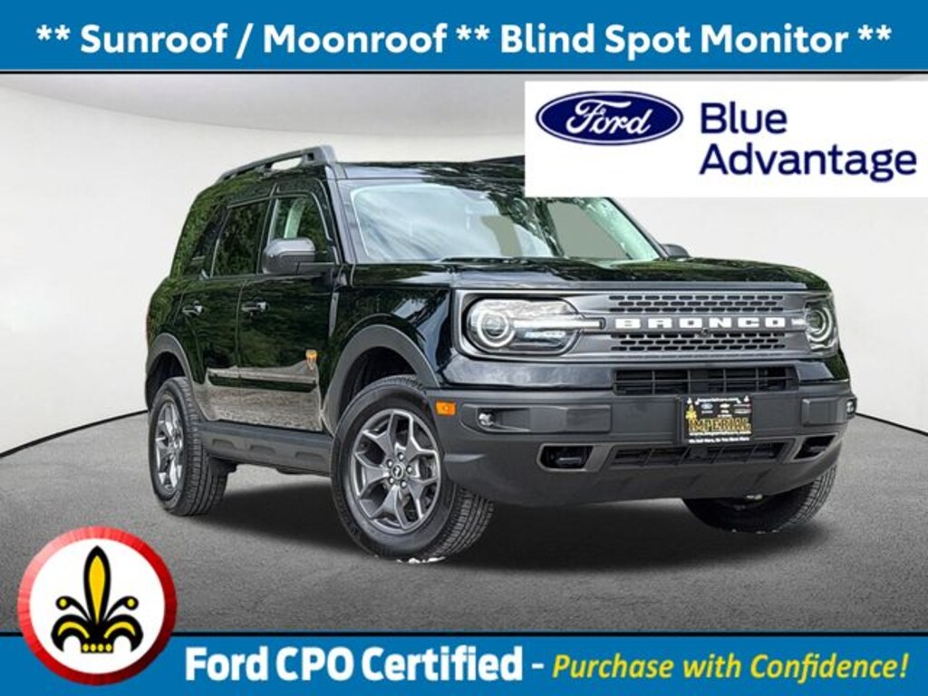 Certified 2022 Ford Bronco Sport Badlands SUV