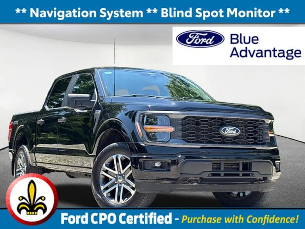 Certified 2024 Ford F-150 STX Truck SuperCrew Cab