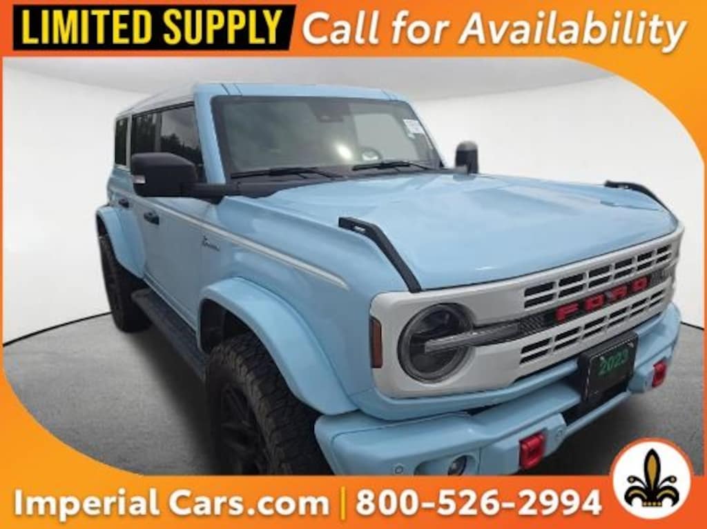 Used 2023 Ford Bronco Heritage Limited Edition SUV