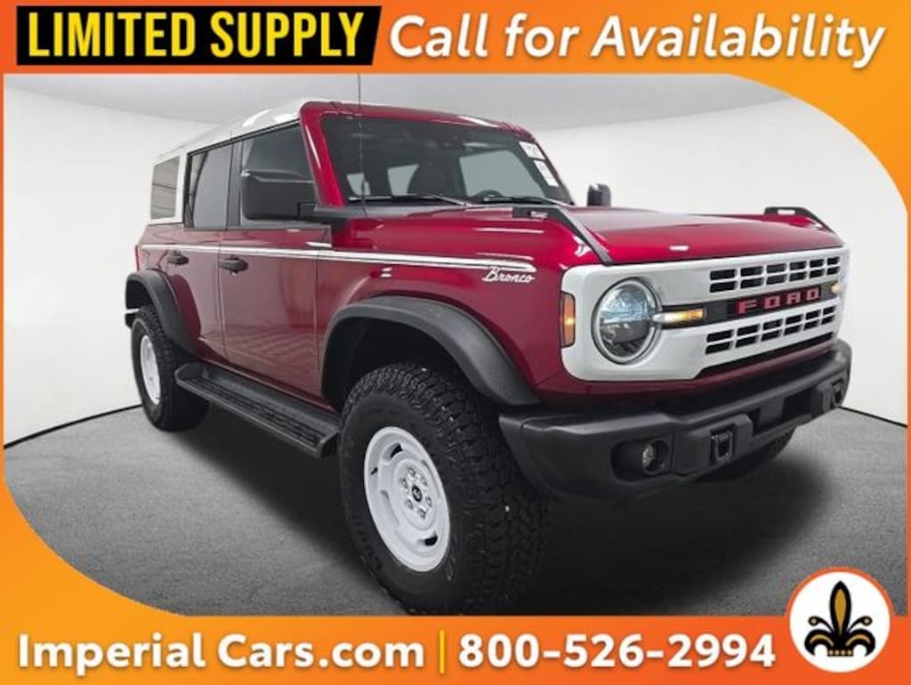 Used 2025 Ford Bronco Heritage Edition SUV