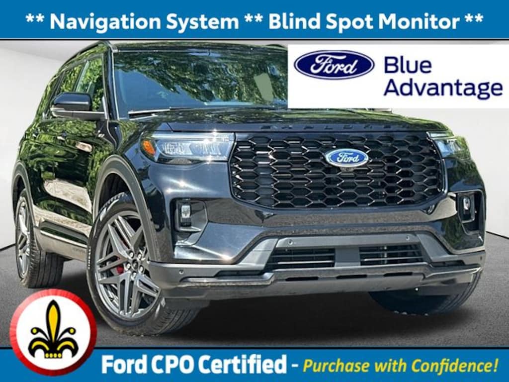 Certified 2025 Ford Explorer ST-Line SUV