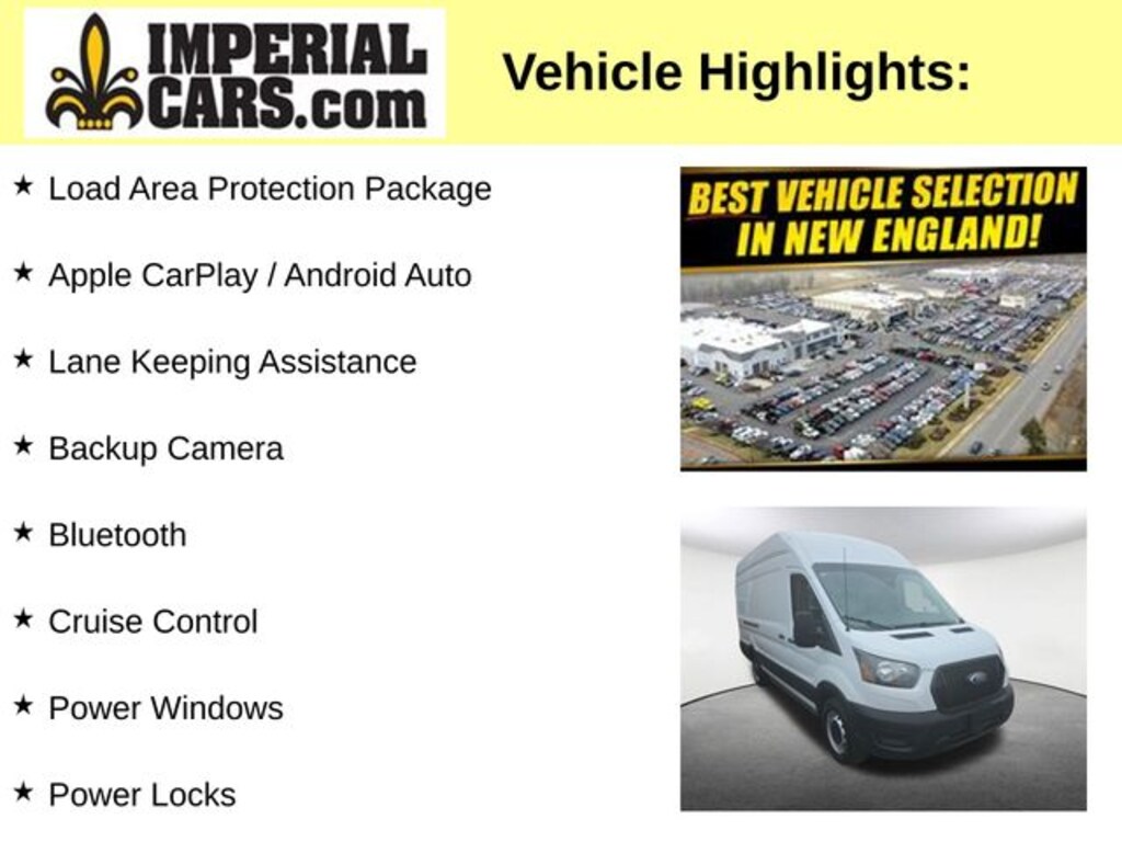 Used 2024 Ford Transit-250 Cargo Base Van High Roof Ext. Van