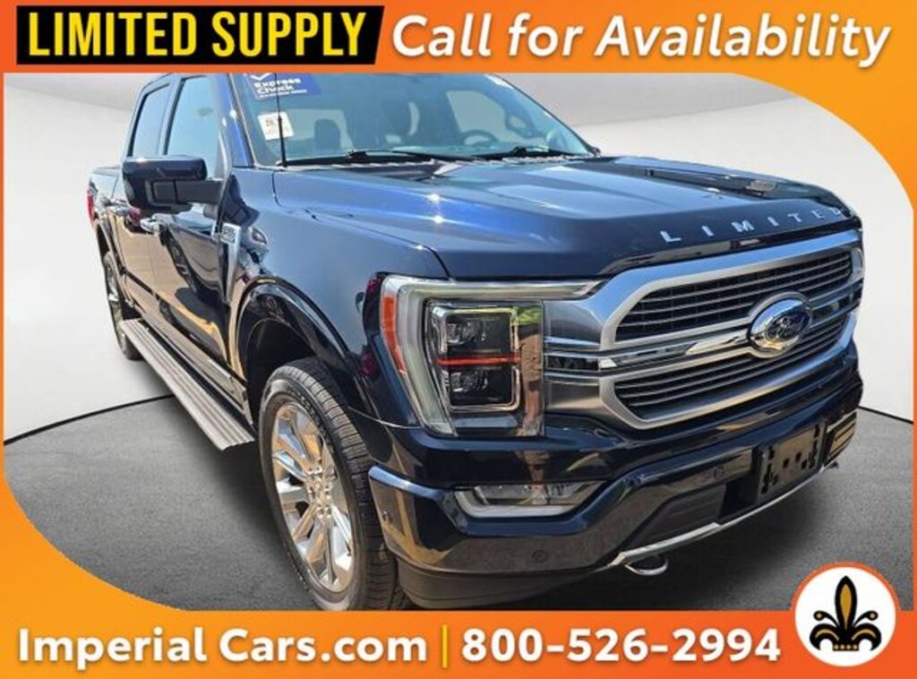 Used 2023 Ford F-150 Limited Truck SuperCrew Cab