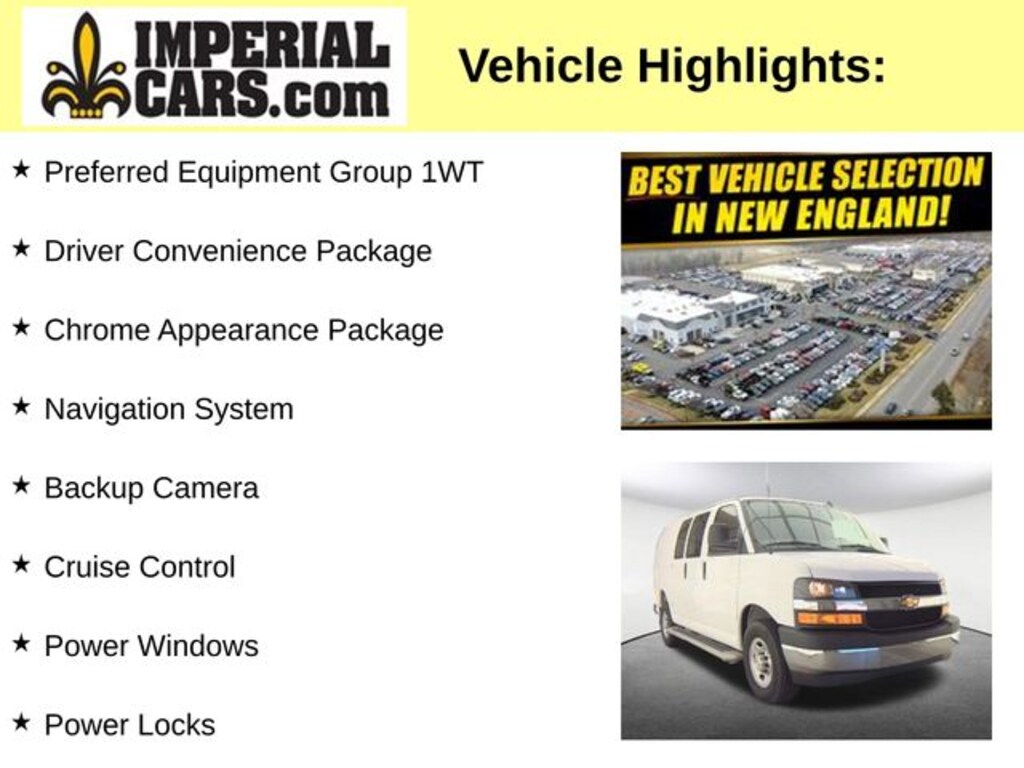 Used 2025 Chevrolet Express Cargo 2500 Work Van Van Cargo Van