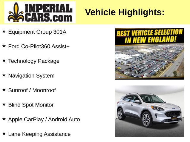 Used 2021 Ford Escape SEL SUV