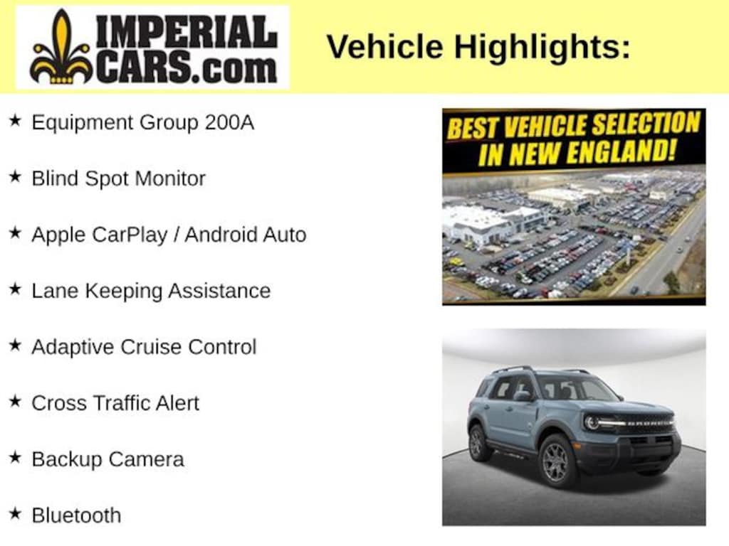 Certified 2025 Ford Bronco Sport Big Bend SUV