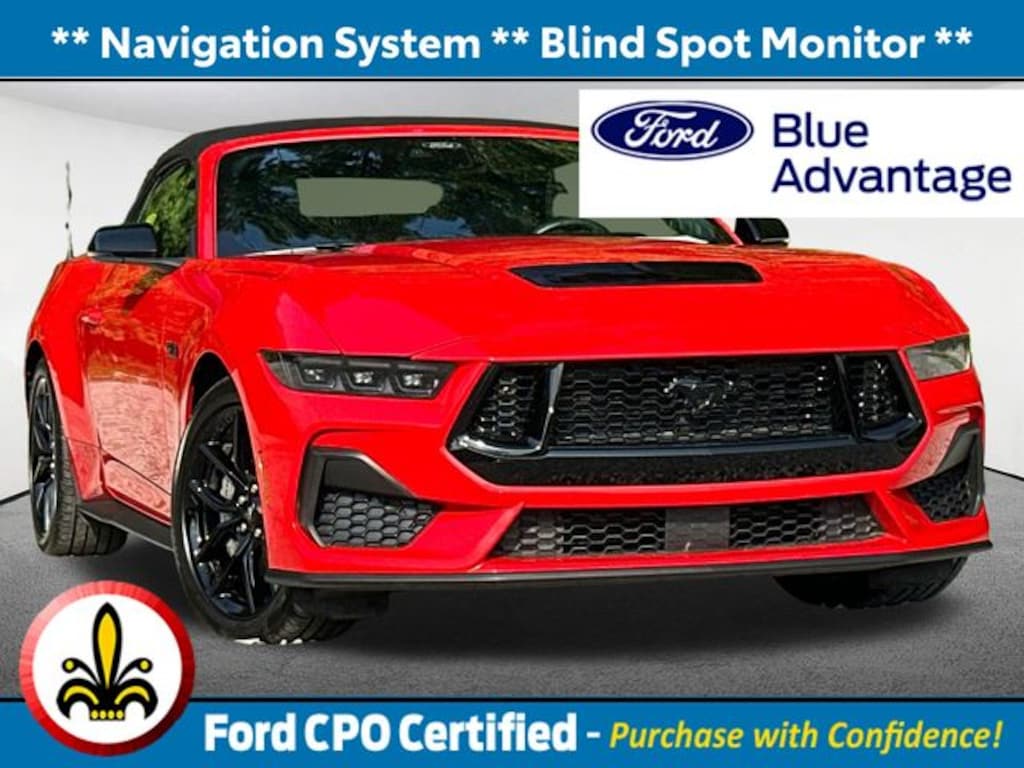 Certified 2025 Ford Mustang GT Premium Convertible