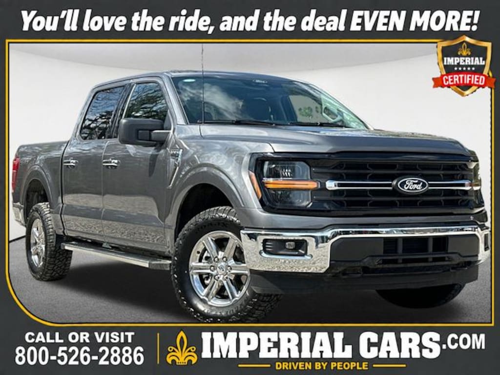 Certified 2025 Ford F-150 XLT Truck SuperCrew Cab