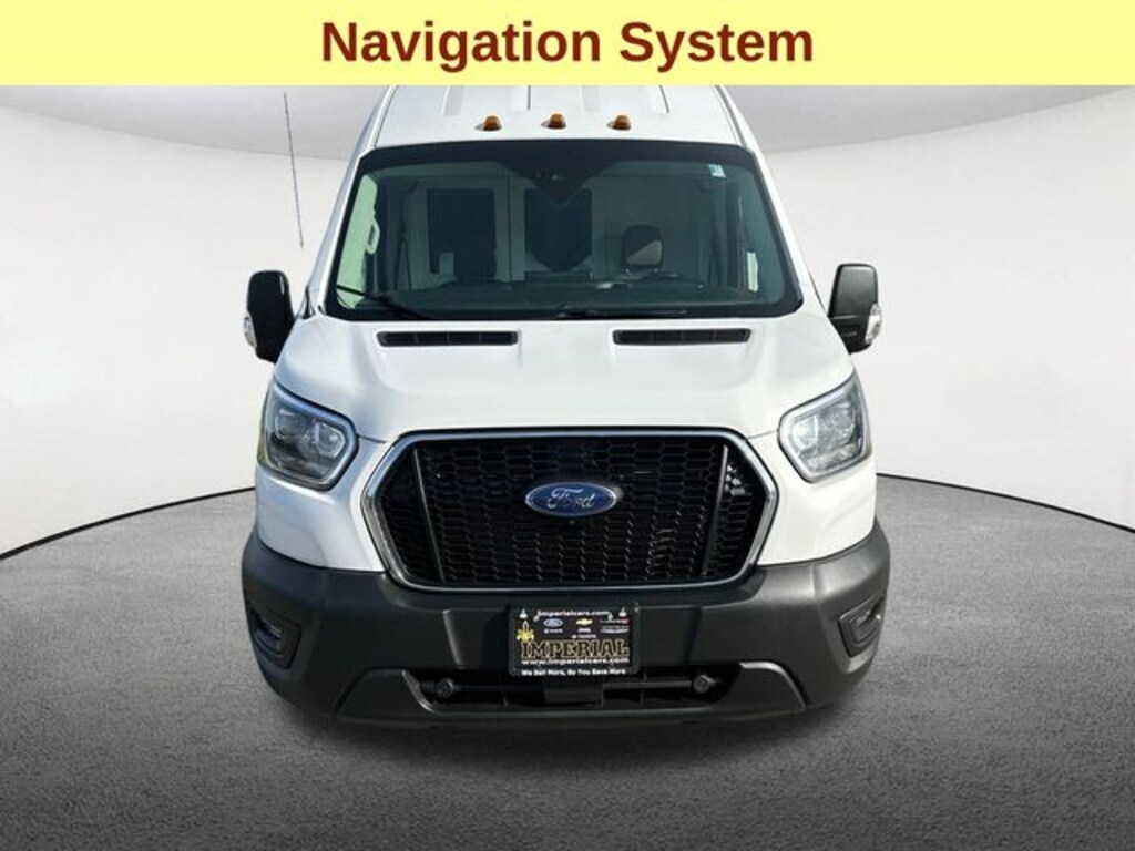 Certified 2023 Ford Transit-350 Cargo Base Van High Roof HD Ext. Van