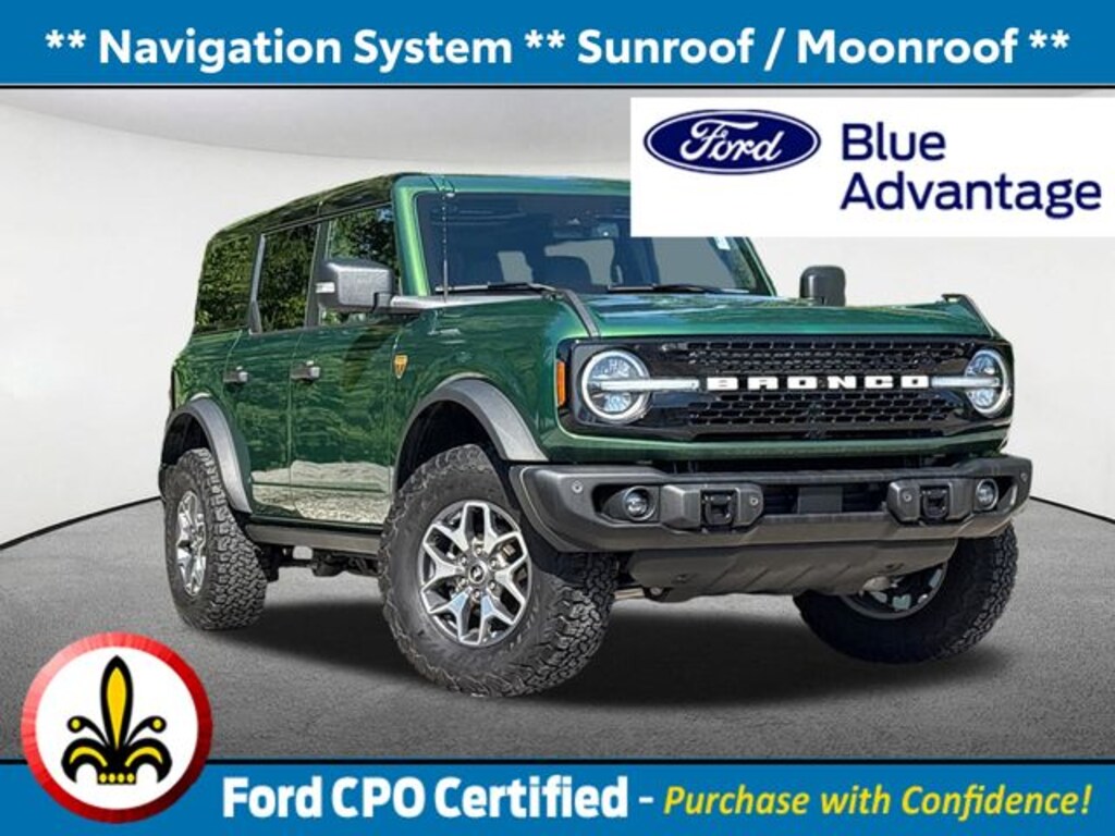 Certified 2025 Ford Bronco Badlands SUV