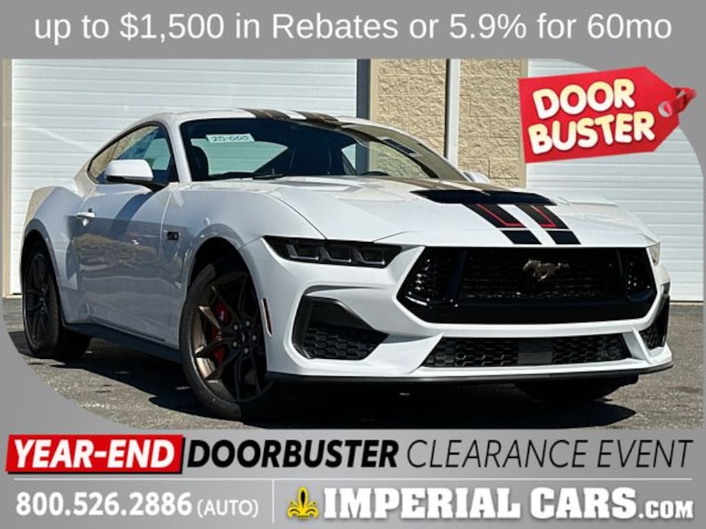 New 2025 Ford Mustang GT Premium Coupe