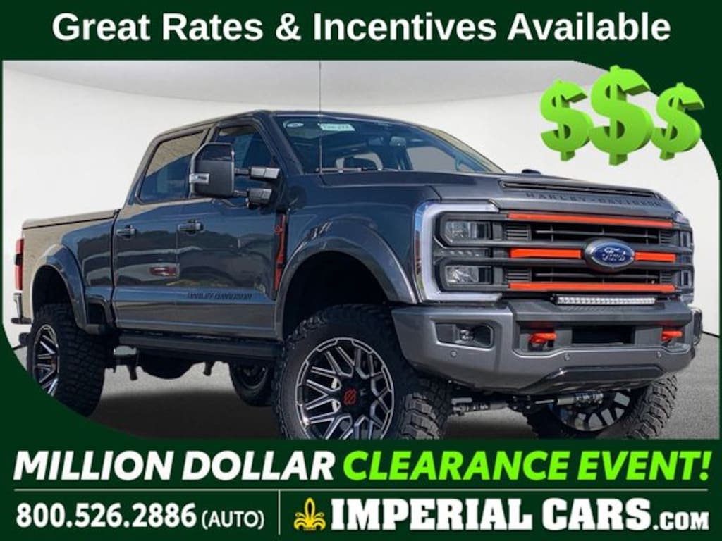 New 2024 Ford F-250 Harley Davidson Special Edition Truck Crew Cab