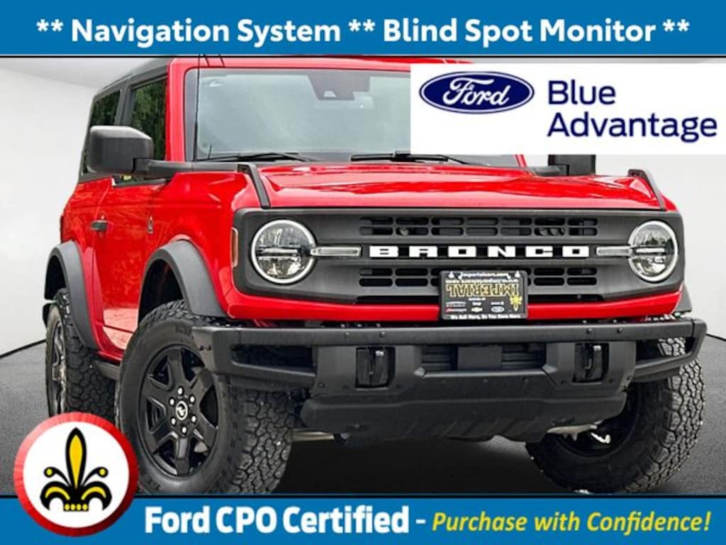 Certified 2024 Ford Bronco Black Diamond SUV