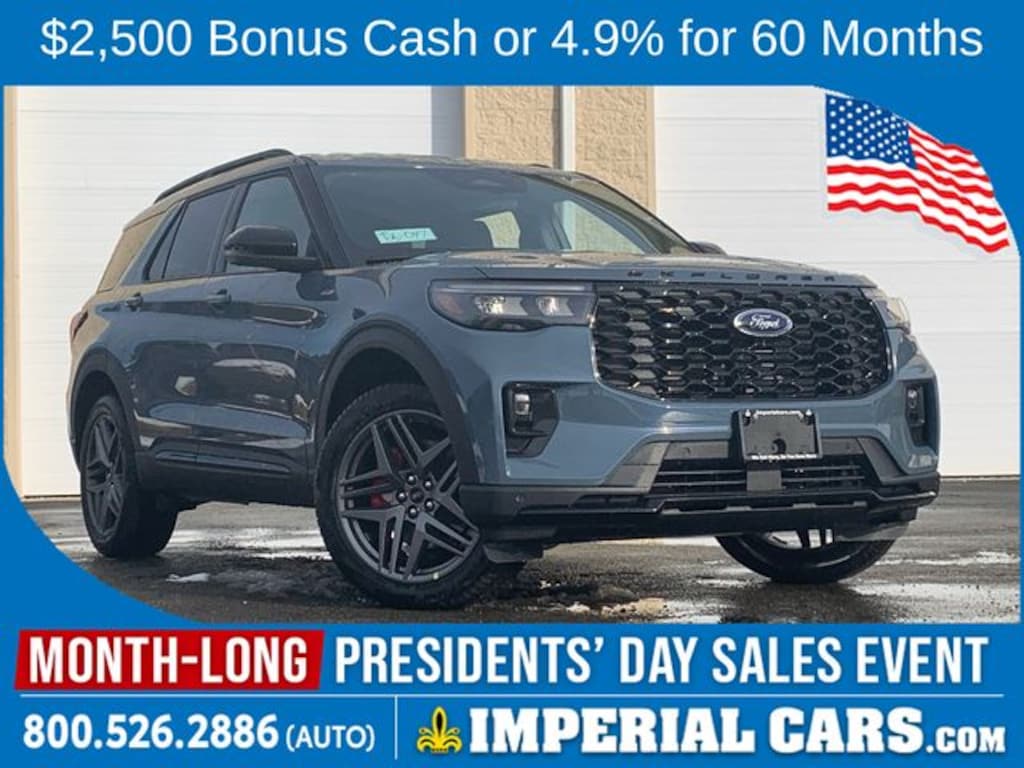 New 2026 Ford Explorer ST-Line SUV