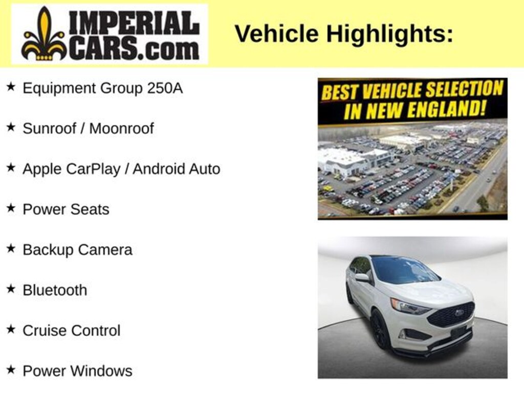 Used 2022 Ford Edge ST Line SUV